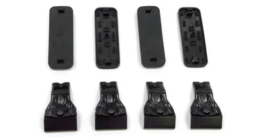 Fusskit für Rhino 2500 Multi Fit System 4 Klammern und 4 Gummiunterlagen