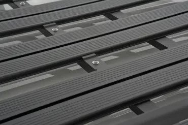 Rhino Rack Pioneer Gepäckkorb Aluminium, 1800 x 1140 mm, schwarz