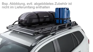 Rhino Rack Pioneer Tradie GepäckPlattform Aluminium 1528 x 1376 mm, schwarz