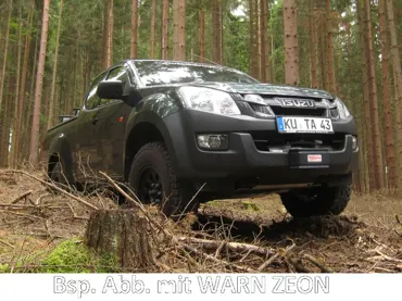 Seilwinden Set Isuzu D-Max ab 06/12-17 inkl. WARN VR EVO 8s