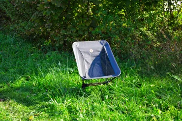 Snowline Lasse Plus Faltbarer Campingstuhl. gra + 35 cm Sitzhöhe