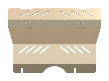 Unterfahrschutz (UFS) Toyota FJCruiser Bj. 7- + Land Cruiser J12 02-09. Lenkung. 5 mm Alu