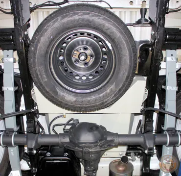 Zusatztank VW Amarok 2,0l TDI Doppelkabine TA77S, 61l