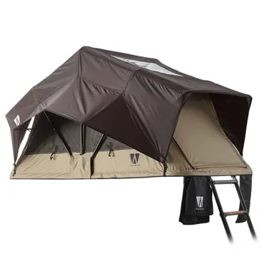 VICKYWOOD Dachzelt Leichtbau LITTLE BAMBOO 125 GEN.2 coffee