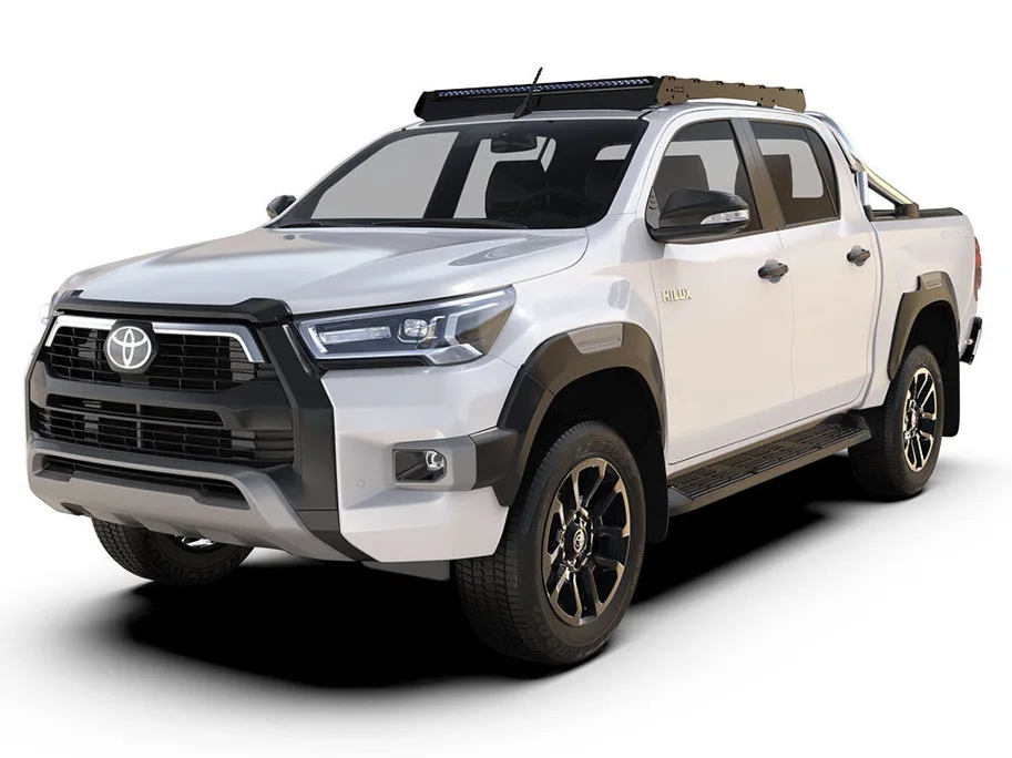 Front Runner Toyota Hilux (2015-Heute) SlimSport Dachträger Kit/Scheinwerferbereit
