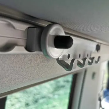 SeaLand-pro Hakenleiste 4er horizontal-Airline silber