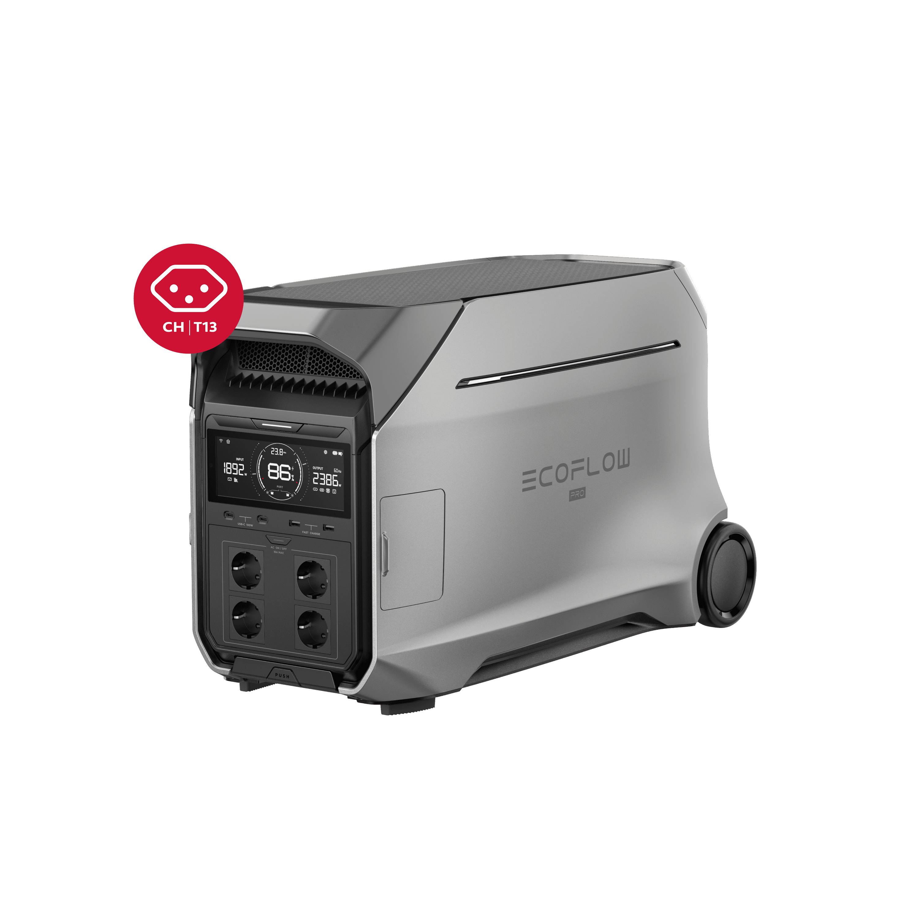Power Station Delta Pro 3, 4'096 Wh, CH Version