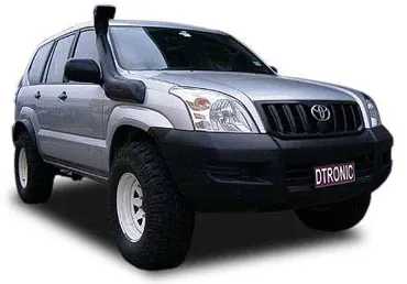 Safari Schnorchel Toyota Land Cruiser J12 SS181HF für 3.0 TDI