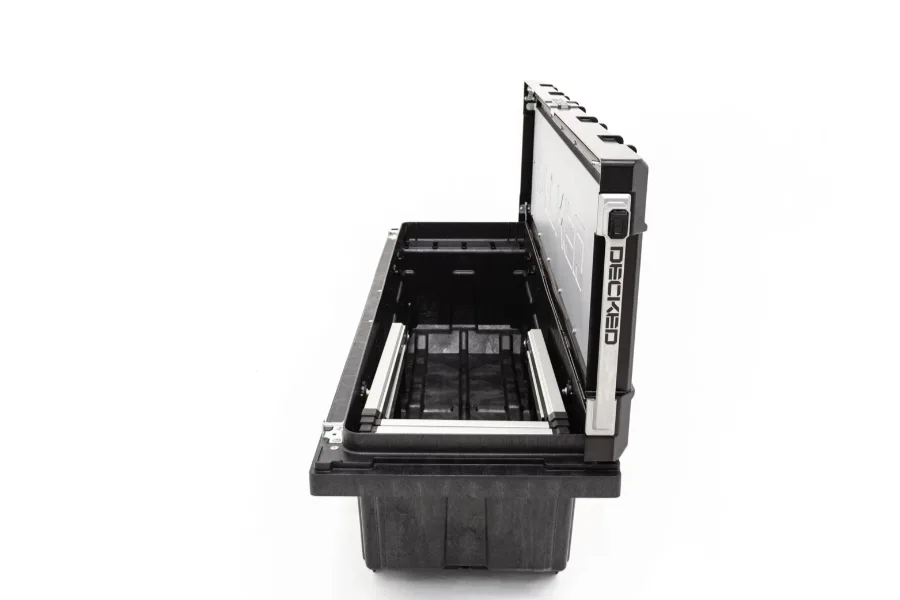 DECKED Tool Box für Us Full Size Pick Up Trucks, inkl. Ausklappbarer Leiter