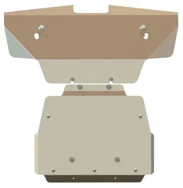 Unterfahrschutz (UFS) Range Rover/Supercharged Bj. 02-13. Motor. 5 mm Alu