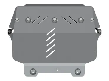 Unterfahrschutz (UFS) Skoda Yeti 2Wd + 4Wd (5L) Bj. 07/09-. Motor + Getriebe. 5 mm Alu