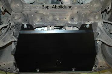 Unterfahrschutz (UFS) Nissan X-Trail T31 10/07-14. Motor + Getriebe. 5 mm Alu