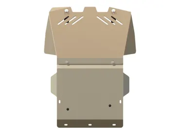 Unterfahrschutz (UFS) Toyota Land Cruiser 90/Prado (J9) Motor + Lenkung. 5 mm Alu