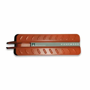 VICKYWOOD Universal Autotür Trittstufe 2.0 Klappbar 180 kg orange