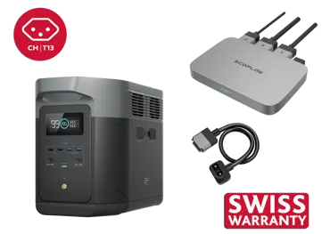 EcoFlow Bundle Delta 2 Max Powerstation mit Powerstream Microinverter
