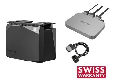 EcoFlow Balkonkraftwerk mit 2 kWh Speicher / 2x 400 W Solarpanels