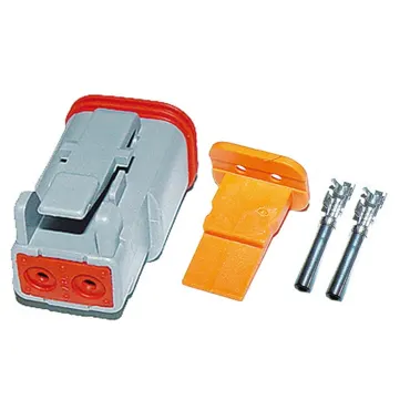 DEUTSCH Stecker Set 2-polig weiblich