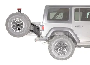 WARN Elite Reserveradträger für Jeep Wrangler JL Heckstossstange