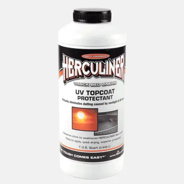 horntools Herculiner 7 m² UV Schutz für schwarzen Herculiner Topcoat