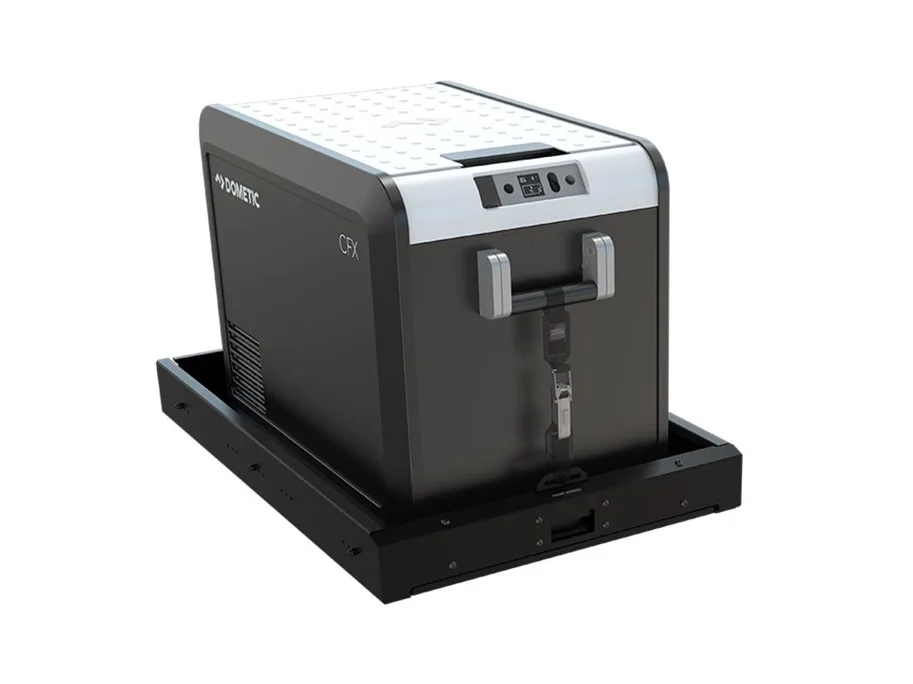 Dometic CFX3 45 Tragbare Kompressorkühl- und -gefrierbox und Gepäckauszug / Kühlbox-Schiene