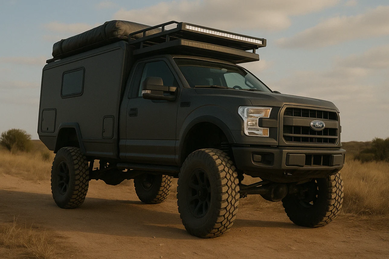 Offroad-Fahrwerk – Four by four and away we go High not low