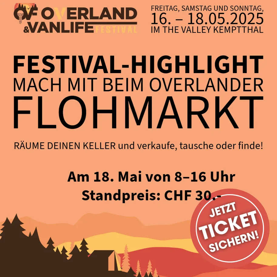 Flohmarkt 4. Overland & Vanlife Festival