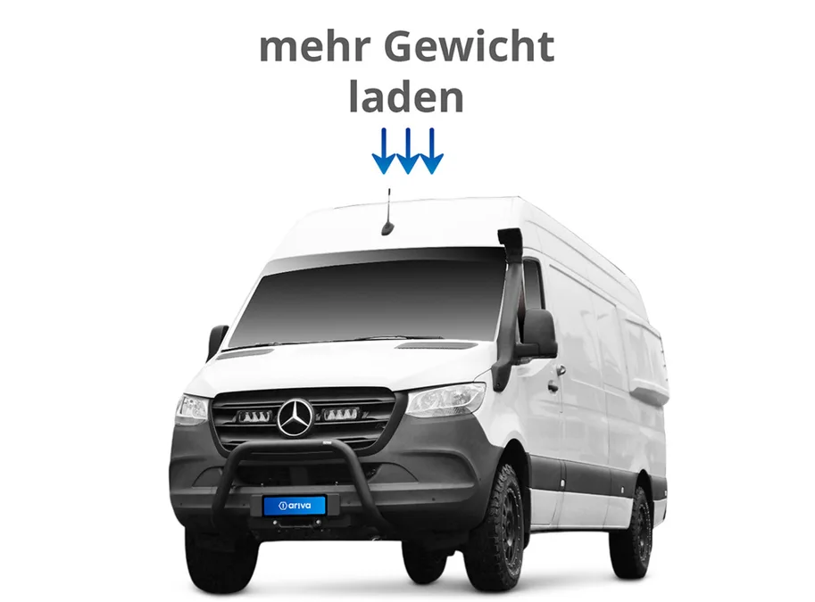 Auflastung Mercedes Benz Sprinter Chassis¨5xx 4x4
