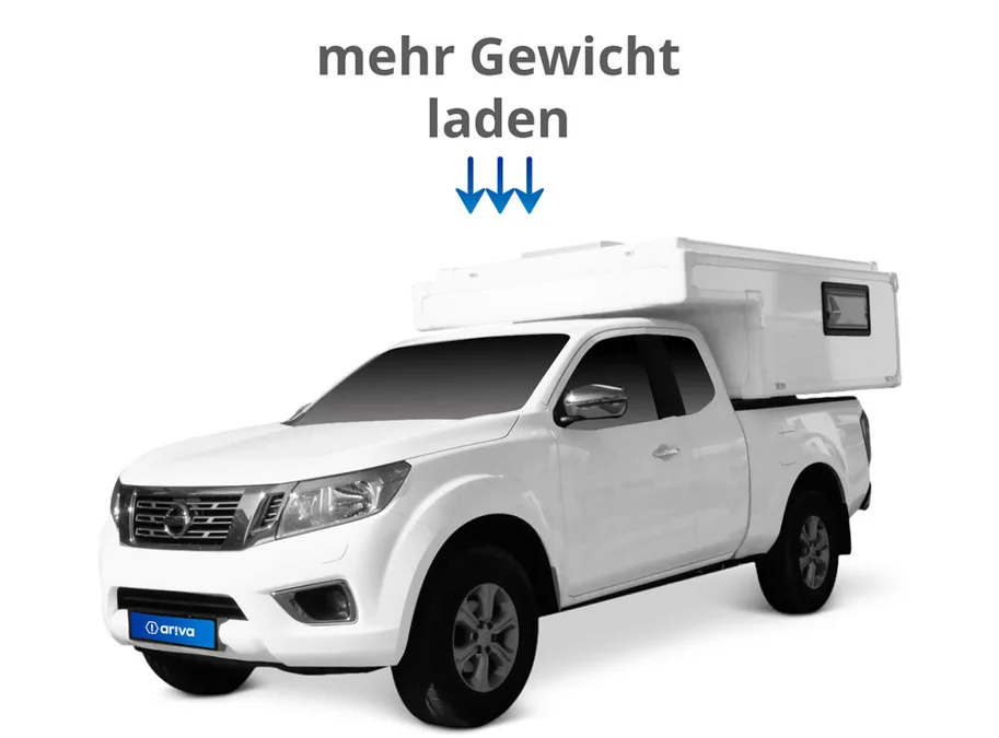 Auflastung Nissan Navara, 3.5 to, inkl. DTC