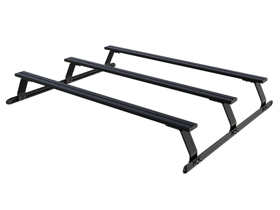 Front Runner Chevrolet Silverado Crew Cab / kurze Ladefläche (2007 - Heute) Triple-Ladeflächenträger Kit