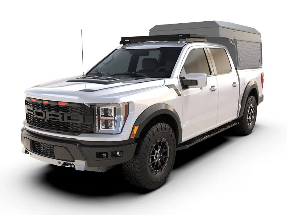 Front Runner Ford F-150 Super Crew (2009 - Heute) Truck Camper Slimline II Dachträger Kit / Flaches Profil Kurz