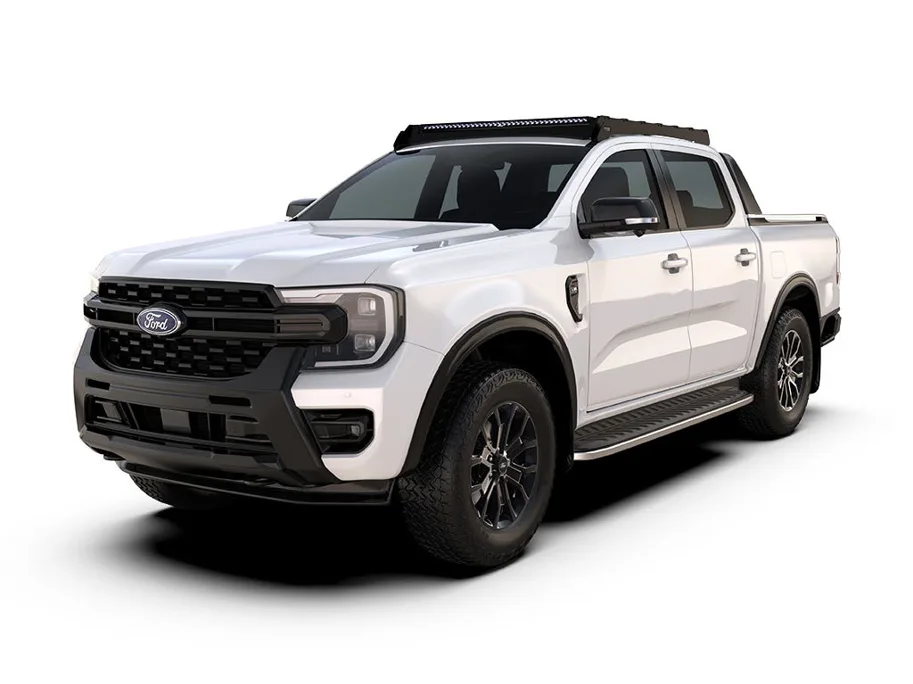 Front Runner Ford Ranger T6.2 Wildtrak / Raptor Double Cab (2022 - Heute) Slimsport Dachträger Kit / Scheinwerferbereit