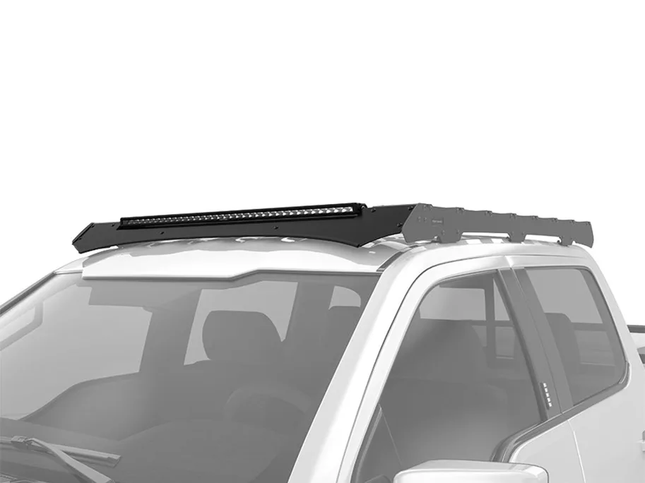 Front Runner Ford F150 Crew Cab (2021 - Heute) Slimsport Dachträger 40in Zusatzscheinwerfer Windschutzverkleidung