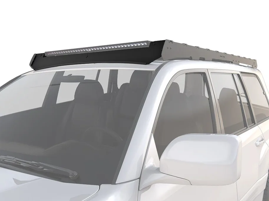 Front Runner Toyota Land Cruiser 100 Serie Slimsport Dachträger 40in Zusatzscheinwerfer Windschutzverkleidung