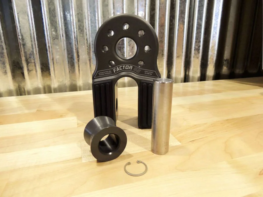 FACTOR 55'' FLATLINK XXL WINCH SHACKLE MOUNT, GRAY