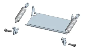 Seildruckplatten Kit für WARN Serie 9-18 (Generation 1 + 2) 10 Trommel