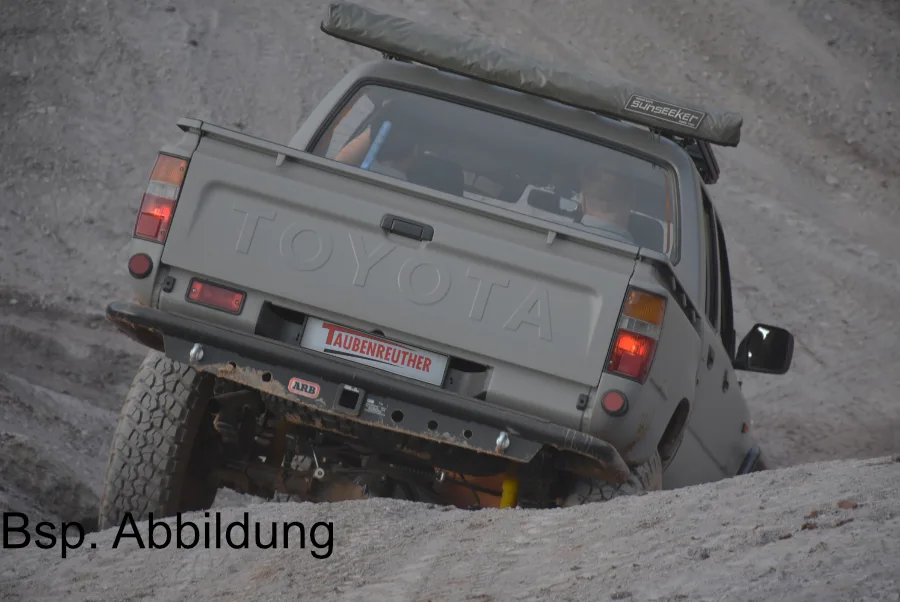 ARB Heckstossstange Toyota Hilux Doppelkabine & EC mit IFS, schwarz