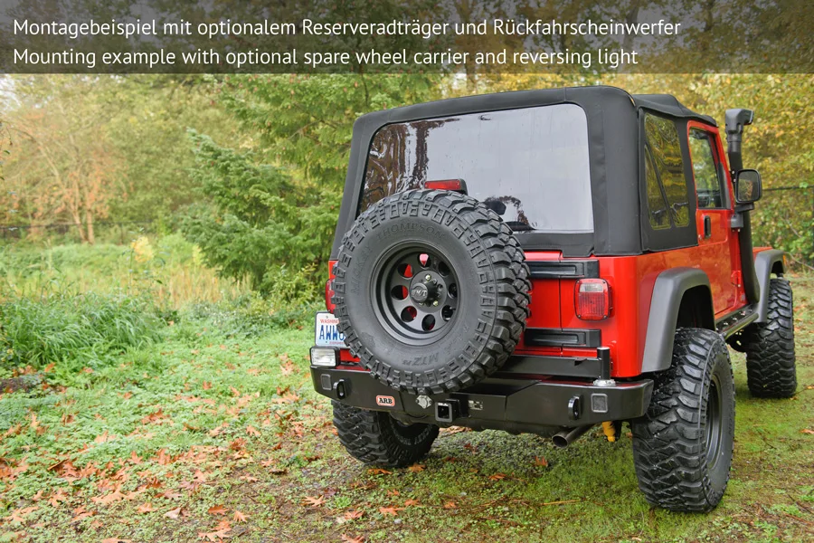 ARB Heckstossstange Jeep Wrangler YJ/TJ