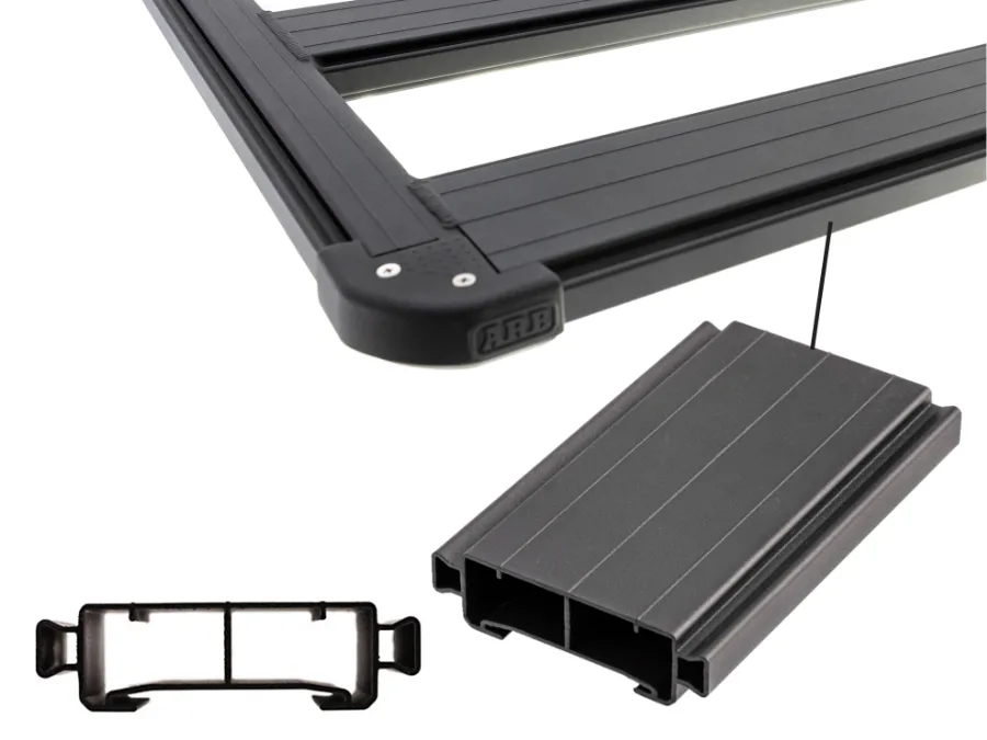 ARB Baserack Landrover Defender 110, ab ab 20 2125 x 1285 mm inkl. Fusskit und Windab.