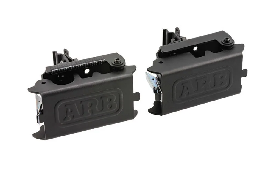 ARB Base Rack Hi-Lift Halter Premium aufklappbar mit Öse für Vorhängeschloss