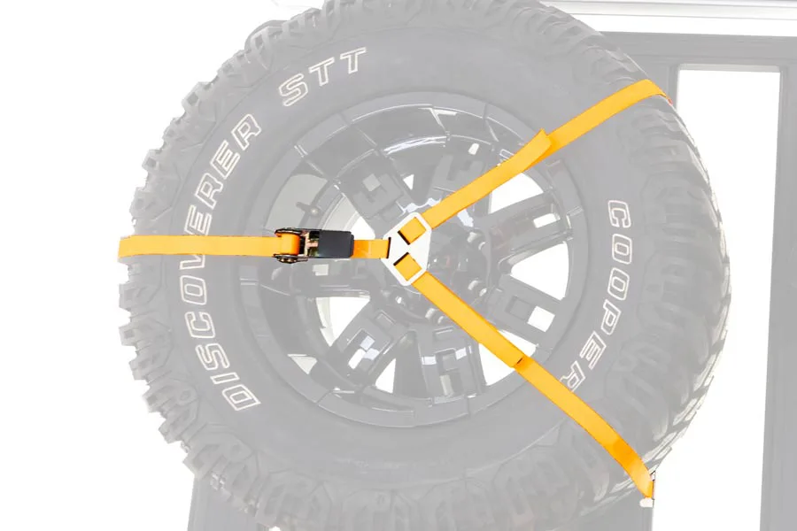 ARB Base Rack Reserverad Y-Spanngurt mit Base-Rack spezifischen Anschlagpunkten