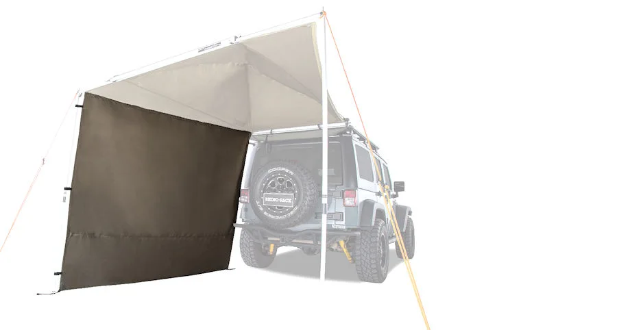 Rhino Rack Seitenteil für DOME Markise 2,0 m hoch + 2,40 m lang