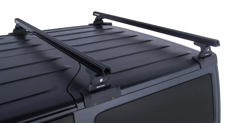 Rhino Rack Heavy Duty 1500 mm, (2),schwarz Backbone, RLT600, Wrangler JK, 2-trg