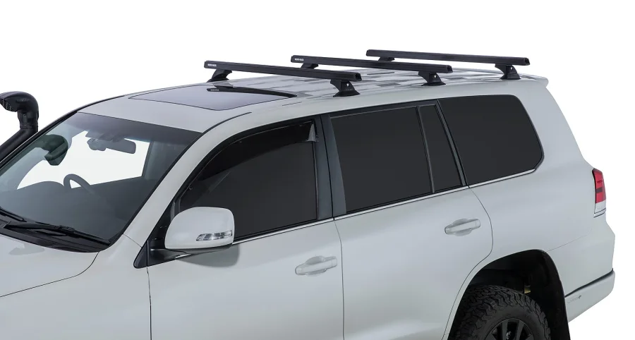 Rhino Rack HD Querträger 1375 mm, (3) schwarz, Toyota V8, inkl. RCP17-BK + RCH6