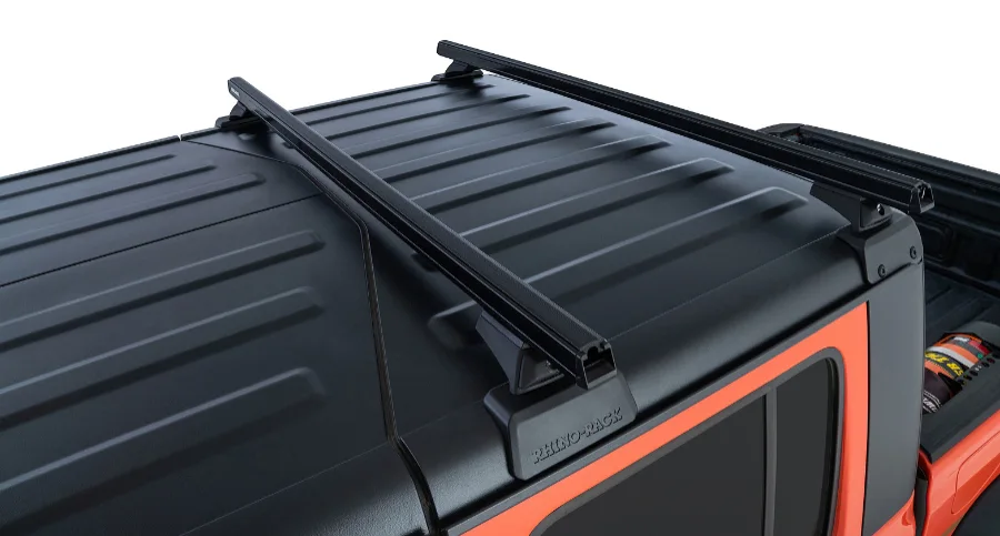 Rhino Rack Heavy Duty (2) 1500 mm,schwarz Backbone + RCL4, Jeep JT Gladiator `20->