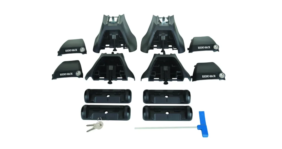 Rhino Rack 2500 VA Querträger (2) Ford Ranger ab `23, 1260 mm, Klemmsystem