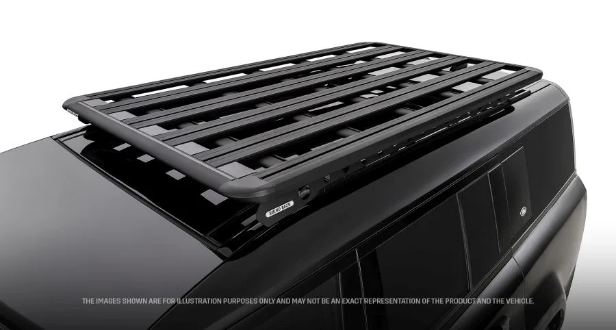 Rhino Rack Pioneer 6 Plattform 2100 x 1240 LR Defender 130 L663 mit Reling ab `20