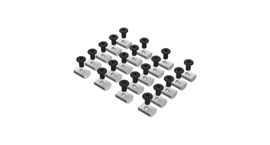 Rhino Rack ''Pioneer 6'' M6 Schrauben & Einschubmuttern 20er Set