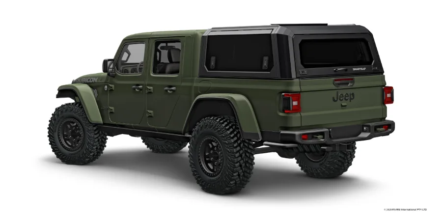 RSI EVO Sport Jeep Gladiator, Doppelkabine, mattschwarz