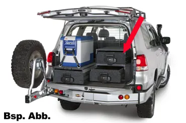 Outback Modular Schublade, einfach 535 x 845 x 280 (Aussen in mm) grau