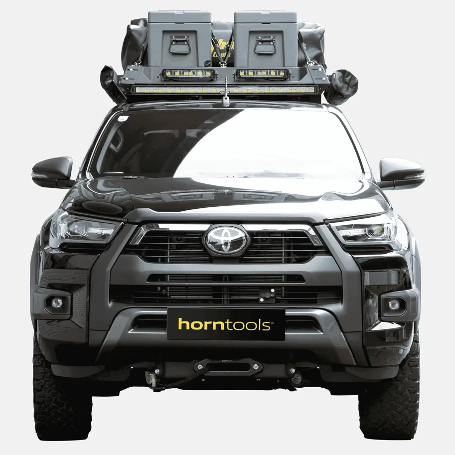horntools Seilwindensystem Alpha 4,3 Tonnen für Toyota Hilux Revo ab Bj. 2016